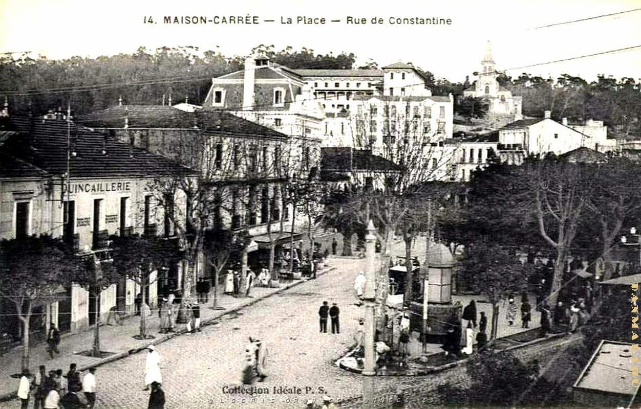 Maison-Carree - Place et Rue de Constantine.jpg